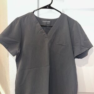 Mandala Women's Gray Scrub Set